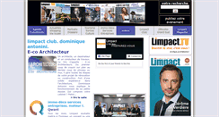 Desktop Screenshot of limpact.fr